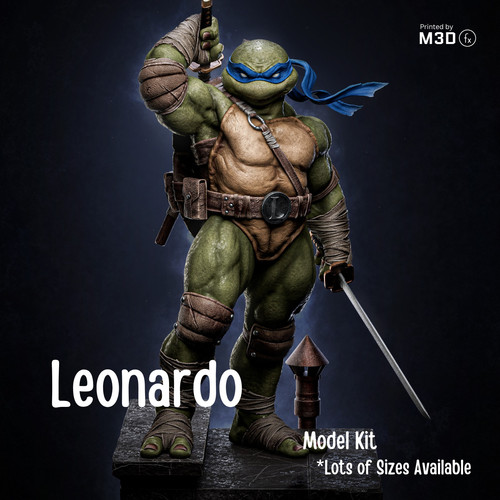 Leonardo resin figure statue - leonardo,