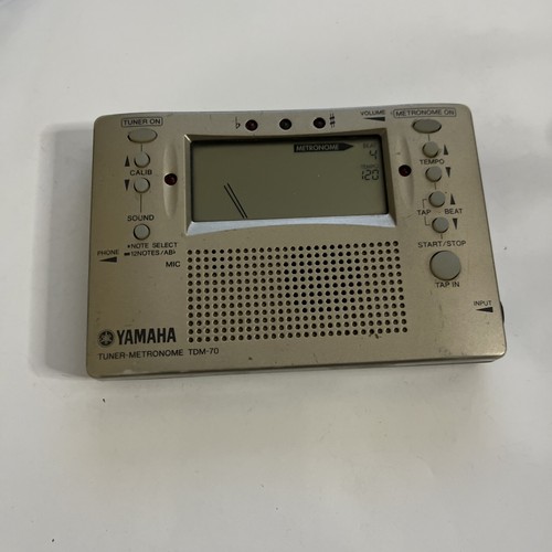 Yamaha tuner and metronome - yamaha,