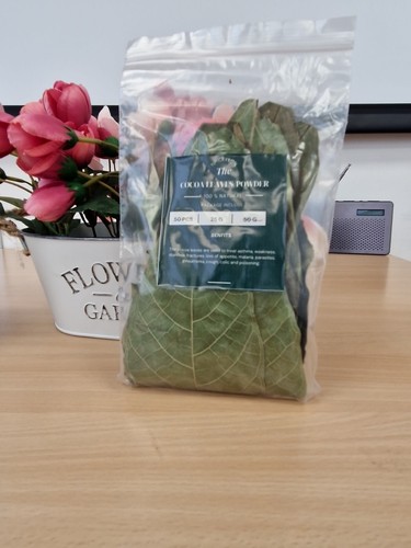 Cocoa dried leaves 100 pure - ,