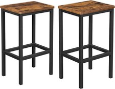 VASAGLE Bar Stools, Set of 2