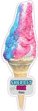 Ice cream van sticker Mix