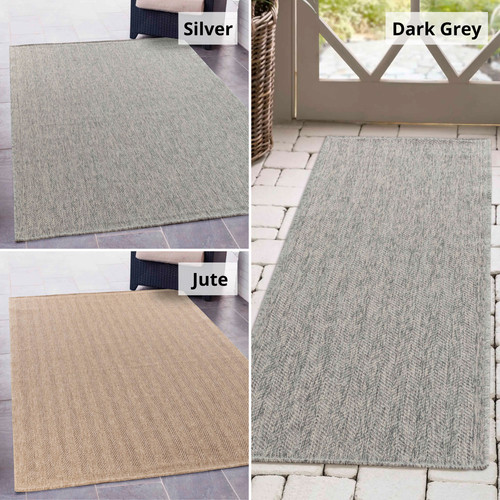 Modern herringbone small - modern, small-large