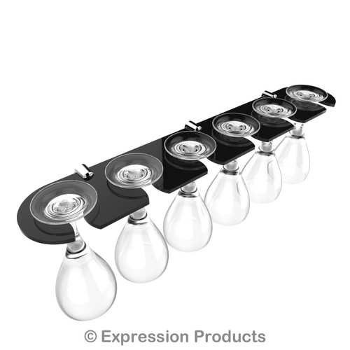 Wine glass holder rack - glass,