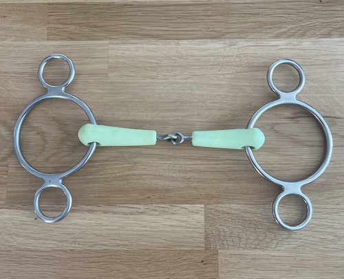 Equikind two ring gag bit - gag,