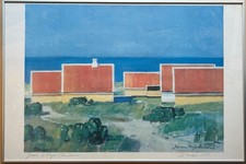 Johannes Meyer Andersen Houses in Skagen on the Beach Denmark Scandinavia