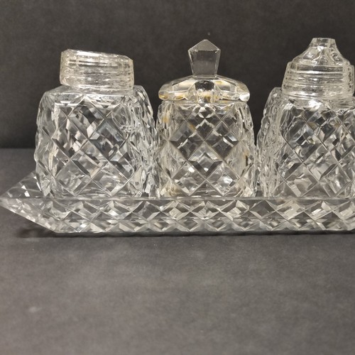 Vintage art deco clear glass - deco,