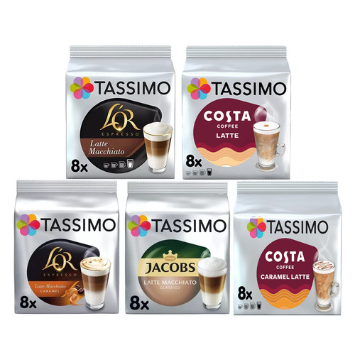 Tassimo latte bundle - tassimo, variety
