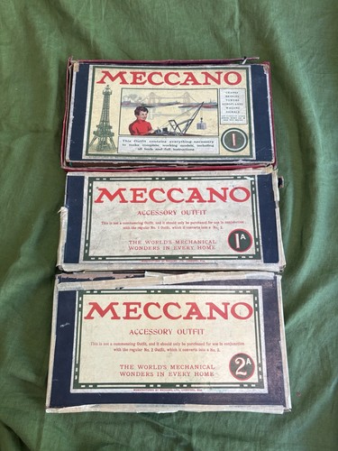 Vintage meccano job lot - meccano,