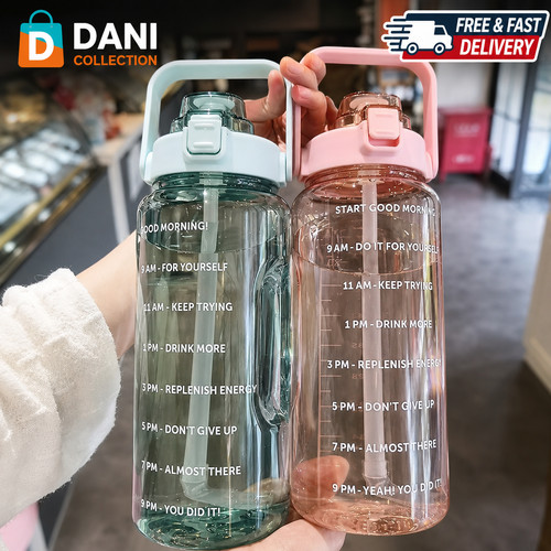 Litre water bottle gym - 2,