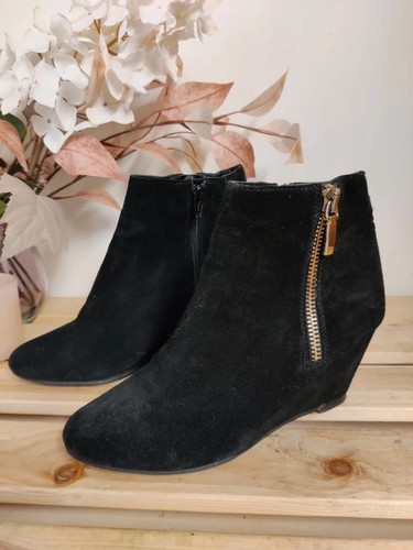 Women faith black suede - women's,