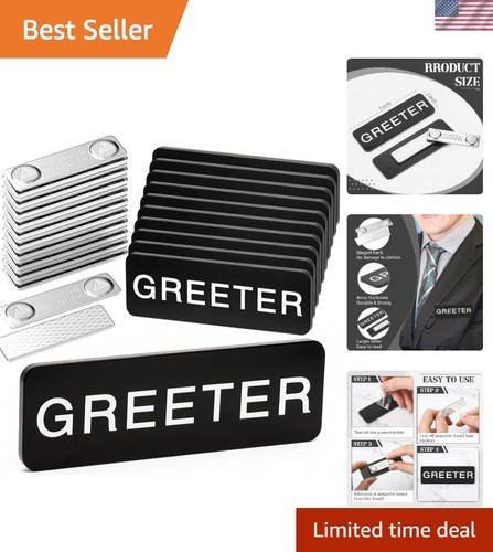 Pcs magnetic greeter - 10,