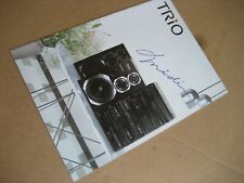 1988 TRIO HIFI BROCHURE TRIO