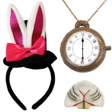 MINI BLACK TOP HAT WITH BUNNY