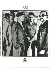 U2 - Original Press Photo By Anton Corbijn