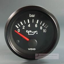 VDO OIL PRESSURE ADDITIVE INSTRUMENT 10 bar *LED EDITION* 12V 52mm cockpit int.