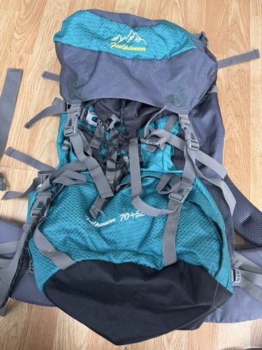 70l rucksack travel and hiking - travel,
