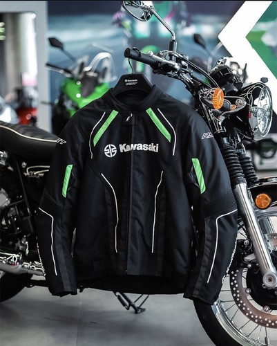 Rst kawasaki textile jacket - kawasaki,