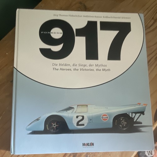 Porsche 917 hardcover - porsche, book