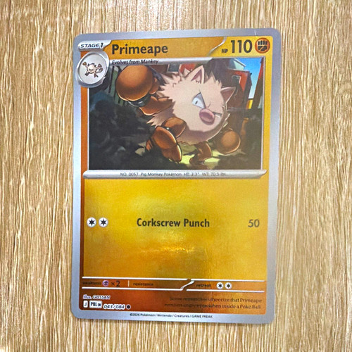 Pokémon tcg primeape - tcg,