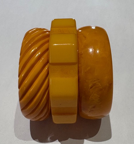 Vintage bakelite butterscotch - vintage,