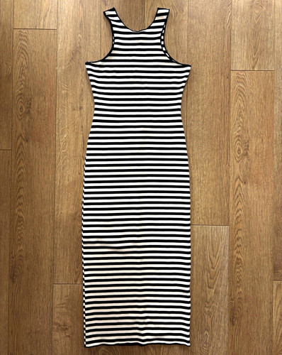 Zara black white striped - zara,