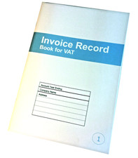 INVOICE RECORD BOOK FOR VAT