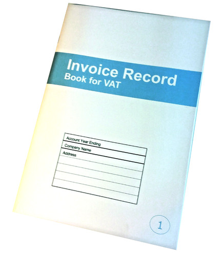 Invoice record book - invoice, vat