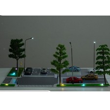 Parking Lot HO Scale Scenery