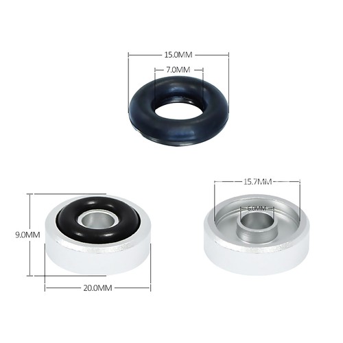 4pcs speaker box aluminum - box,