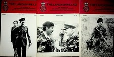 3 x Rare Lancashire Lad 1980 Magazines Queen's Regiment military history army