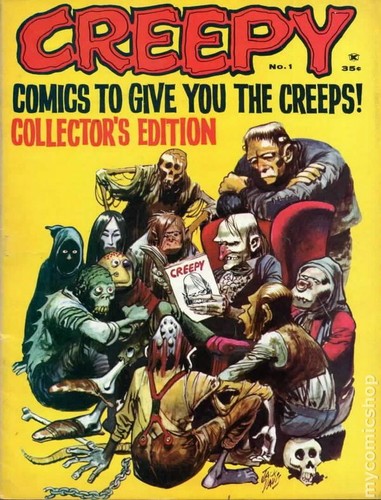 Creepy comics collection - creepy,