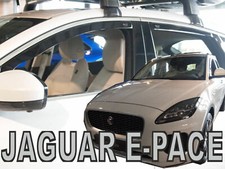 Wind Deflectors Fits Jaguar E-Pace 2018-Up 4-Pcs Set Tinted Heko