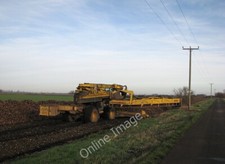 Photo 6x4 Beet loader waiting for lorries River Bank The driver was readi c2012