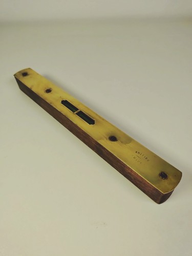 Vintage wood and brass - wood,