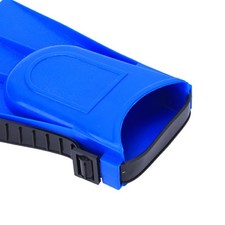 2 Pairs Children Diving Flippers Lightweight For Snorkeling Blue YPKE