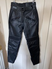 Sportex Apollo Women’s W29 L30  Motorcycle Real Leather Trousers nwot 