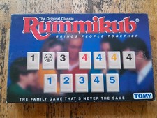 The Original "RUMMIKUB" Tile Rummy Game. By Tomy 1995. Complete. 