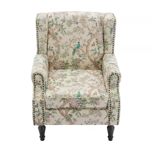 Retro bird pattern linen - retro,