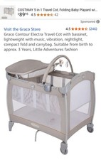 Foldable Baby Cot And Playard