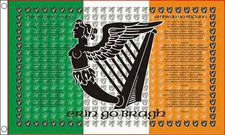 1916 Ireland Irish Flags 5 x