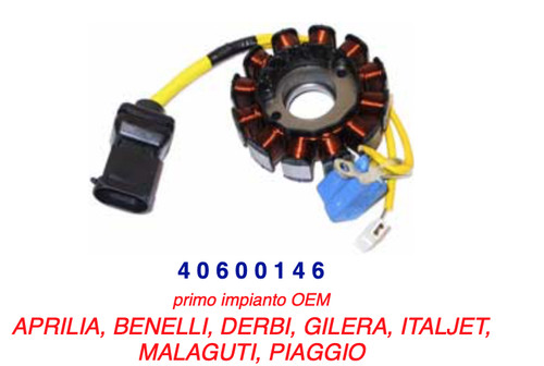 40600146 stator piaggio - 40600146,