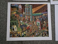 Joe Scarborough Sheffield Music Hall Print .. northern Art 