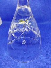 Glass bell rockingham crystal - bell,