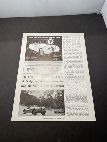 Road and track - and, reprint