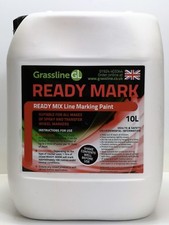 3 x 10 Litres Ready to Use Grassline White Ready Mark Pitch Line Marking Paint