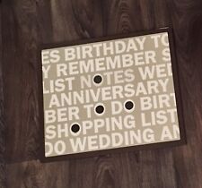 ? Magnetic Notice Board With Magnets • Kitchen • Office • To Do Lists • Notes •