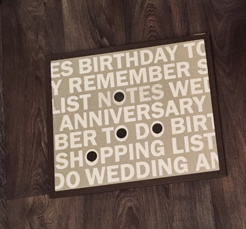 Magnetic notice board - 📆,