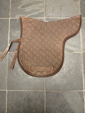 Medium / Cob Nuumed Griffin Hiwither Brown Show / WH / VSD Numnah Saddle Pad