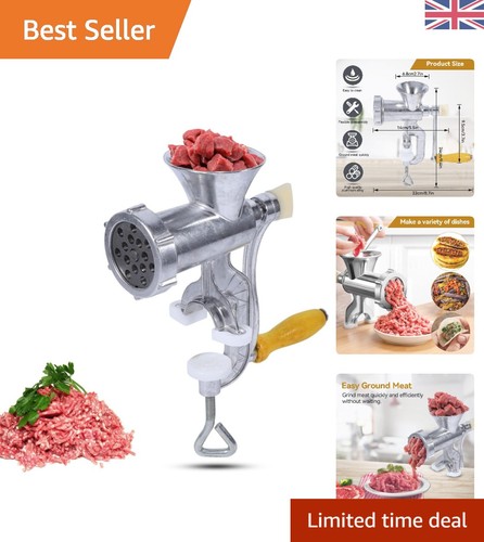 Hand crank meat mincer - hand,