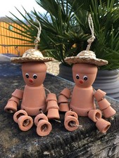 hdg Set of 2 Clay Terracotta
